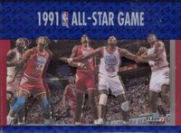 1991 Fleer #237 1991 All-Star Game 3-D Wrapper Redemption Basketball Card