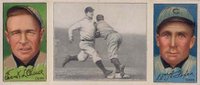 1912 Hassan Triple Folders # Chance beats out a Hit Chance/Foxen Baseball Card
