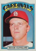 1972 Topps #375 Reggie Cleveland Baseball Card