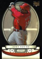 2008 Bowman Sterling #BS-JV Joey Votto Black Refractor Baseball Card