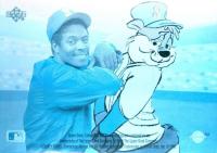 1992 Upper Deck Comic Ball 3 Hologram # Ken Griffey Sr. w/Mama Bear Baseball Card