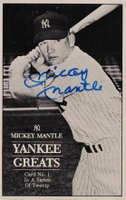 1970 United Novelty #1 Mickey Mantle Baseball Card