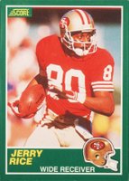 1989 Score #221 Jerry Rice Football Card