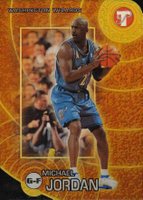 2002 Topps Pristine  #4 Michael Jordan Die-Cut Gold Refractor Basketball Card