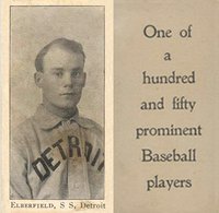 1903 Breisch-Williams (Type 1) !  # Kid Elberfield Detroit-Correct spell Elberfeld Baseball Card
