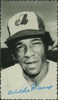 1974 Topps Deckle Edge #42 Willie Davis Baseball Card