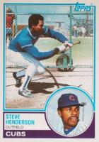 1983 Topps #335 Steve Henderson Baseball Card