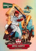 2020 Panini Diamond Kings Downtown #D19 Bryce Harper Baseball Card