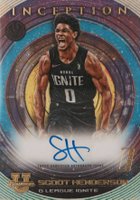 2022 Bowman University Inception Autographs #SHE Scoot Henderson Basketball Card