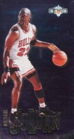 1995 Fleer Jam Session Showstoppers #S3 Michael Jordan Basketball Card