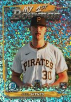 2024 Bowman Chrome My 1st Bowman #M1B36 Paul Skenes Mini Diamond Refractor Baseball Card