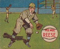 1943 M.P. & Co. # Pee Wee Reese Baseball Card