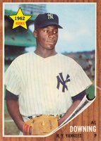1962 Topps #219 Al Downing Baseball Card