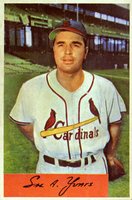 1954 Bowman #78 Sal Yvars Baseball Card