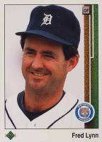 1989 Upper Deck #761 Fred Lynn Baseball Card