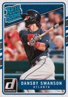2017 Panini Donruss #33 Dansby Swanson Baseball Card