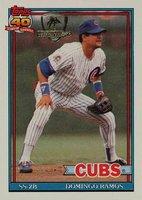 1991 Topps Desert Shield #541 Domingo Ramos Baseball Card