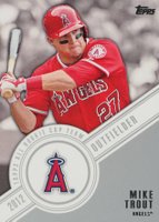 2014 Topps All Rookie Cup Team #RCT-7 Mike Trout Baseball Card