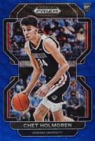 2022 Panini Prizm Draft Picks #51 Chet Holmgren Blue Wave Prizm Basketball Card