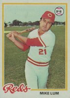 1978 Topps #326 Mike Lum Baseball Card