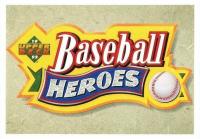 1992 Upper Deck Heroes Bench/Morgan # Johnny Bench/Joe Morgan Header Card Baseball Card
