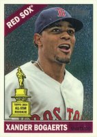 2015 Topps Heritage  #427 Xander Bogaerts Chrome Baseball Card