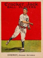 1915 Cracker Jack #89 Larry Cheney Baseball Card