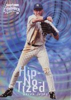 1999 Skybox Thunder Hip-No-Tized #5 Derek Jeter Baseball Card