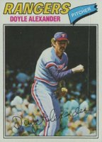 1977 Topps #254 Doyle Alexander Baseball Card