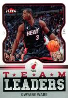 2006 Fleer Team Leader  #TL-DW Dwyane Wade Basketball Card
