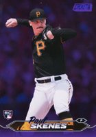 2024 Topps Stadium Club #237 Paul Skenes Purple Foil Baseball Card