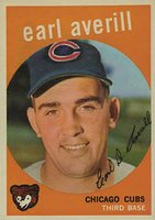 1959 Topps #301 Earl Averill Jr. Baseball Card