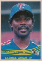 1984 Donruss #525 George Wright Baseball Card