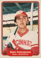 1982 Fleer #63 Dave Concepcion Baseball Card