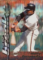 1995 Topps Traded #3 Barry Bonds Power Booster Baseball Card