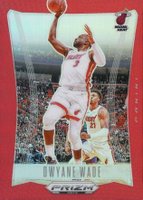 2023 Panini Prizm Deca #180 Dwyane Wade Red Prizm Basketball Card