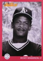 1991 Studio #104 Rickey Henderson Baseball Card