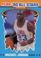 1990 Fleer All-Stars #5 Michael Jordan Basketball Card