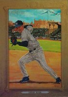 2007 Topps Turkey Red Chrome #95 Derek Jeter Refractor Baseball Card