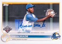 2022 Topps Pro Debut #PD145 Kevin Made Autograph Baseball Card