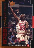 1998 Upper Deck MJ23 #M20 Michael Jordan Quantum-Bronze Basketball Card