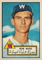 1952 Topps #298 Bob Ross Baseball Card