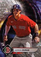 2022 Bowman Platinum #27 Jarren Duran Ice Foilboard Baseball Card