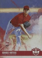 2018 Panini Diamond Kings #73 Shohei Ohtani Pitching/No Pinstripe Baseball Card