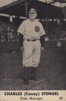 1948 Smith's Oakland Oaks #20 Casey Stengel Baseball Card