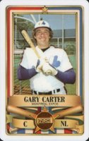 1982 Perma-Graphics All-Star Credit Cards # Gary Carter Baseball Card