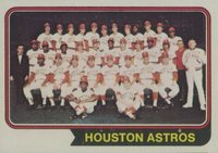 1974 Topps #154 Houston Astros Baseball Card