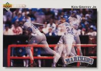 1992 Upper Deck #424 Ken Griffey Jr. Gold Hologram Baseball Card