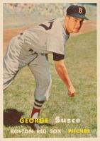 1957 Topps #229 George Susce Baseball Card