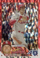 2023 Topps #16 Nolan Gorman Red Foil Baseball Card